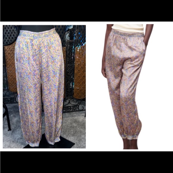 ZARA FLOWY PRINTED PANTS. EUC. - Picture 1 of 17